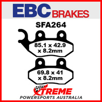 PGO Tigra 125 2012 EBC Organic Front Brake Pad SFA264