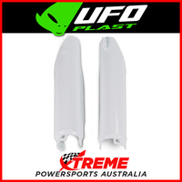 UFO White Fork Protectors Guards for Honda CR250R 1991-1993 1994 1995 1996 1997