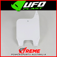 UFO White Stadium Front Number Plate for Honda CR250R 1995 1996 1997 1998 1999