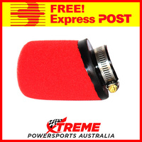 Pod Filter 52mm Uni Filter Red Angled Foam MX Motorcycle Pit Bike Go-Kart