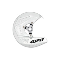 UFO White Front Disc Cover Guard for Husqvarna TE 125 2014-2015