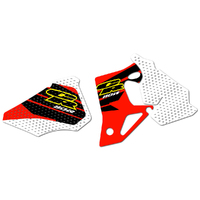 Strike Seats OEM Replica Shroud Graphics for Honda CR80 2000