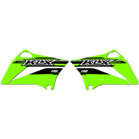 Strike Seats OEM Replica Shroud Graphics for Kawasaki KLX110 2015