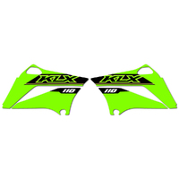 Strike Seats OEM Replica Shroud Graphics for Kawasaki KLX110 2021