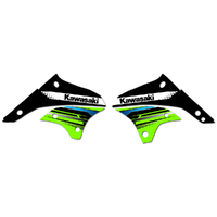 Strike Seats OEM Replica Shroud Graphics for Kawasaki KLX450R 2012