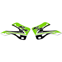 Strike Seats OEM Replica Shroud Graphics for Kawasaki KX250 2002