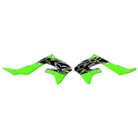 Strike Seats OEM Replica Shroud Graphics for Kawasaki KX450F 2019