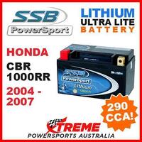 SSB 12V LITHIUM ULTRALITE 290 CCA BATTERY HONDA CBR1000RR CBR 1000RR 2004-2007