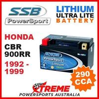 SSB 12V LITHIUM ULTRALITE 290 CCA BATTERY HONDA CBR900RR CBR 900RR 1992-1999