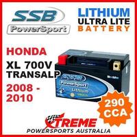 SSB 12V LITHIUM ULTRALITE 290 CCA BATTERY HONDA XL700V XL 700V TRANSALP 08-2010