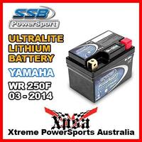 SSB ULTRALITE LITHIUM BATTERY YAMAHA WR 250F WR250F WRF250 2003-2014 LFP5L-BS