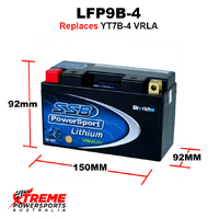 SSB 12V 190 CCA Ducati 1299 PANIGALE 2014-2016 Lithium Battery YT7B-4 VRLA