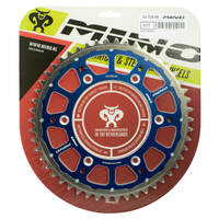 Mino 48 Tooth Blue Fusion Steath Rear Sprocket for CF-Moto 450SR 2023