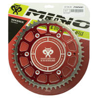 Mino 50 Tooth Red Fusion Steath Rear Sprocket for Husqvarna TE250I 2018-2024