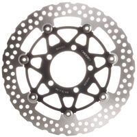 MTX Front Left Or Right Floating Brake Disc Rotor for Kawasaki ER6N 2006-2008