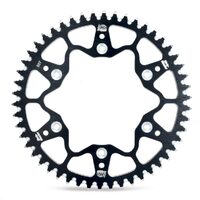 Moto-Master 45 Tooth Black Alloy Rear Sprocket for Suzuki DR-Z250 2001-2020