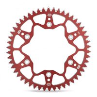 Moto-Master 45 Tooth Red Alloy Rear Sprocket for Kawasaki KLX400R 2003-2005