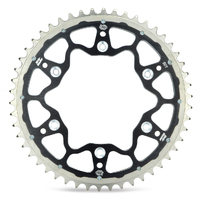 Moto-Master 48T Black Rear Fusion Stealth Sprocket for Kawasaki KLX400R 2003-2005