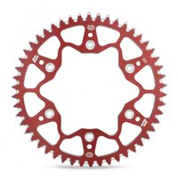 Moto-Master 47 Tooth Red Rear Alloy Sprocket for Beta RR 125 2T 2018-2023