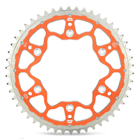 Moto-Master 49T Orange Rear Fusion Stealth Sprocket for Gas-Gas SM 700 2022-2023