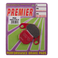 Front Organic Brake Pads for Hyosung SB50 CAB Plus (2 Stroke) 2006