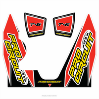 Pro Circuit T-6 Exhaust Decal YZ450F