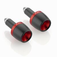 Rizoma Vulcan Red 2color Conical Bar Ends