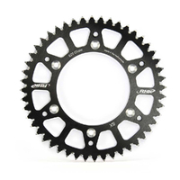 RHK 48 Tooth Black Alloy Rear Sprocket for Beta RR 400 2011-2012