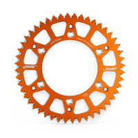 RHK 48 Tooth Orange Rear Warrior Alloy Sprocket for Gas-Gas EC 250 2021-2023