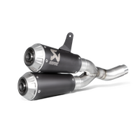 Akrapovic Titanium Slip-On System for Ducati Monster 797+ 2017-2020