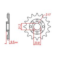 MTX 13 Tooth Front Sprocket for Suzuki RMZ450 2008-2012