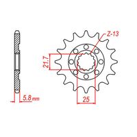 MTX 12 Tooth Front Sprocket for Kawasaki KLX450R 2008-2010