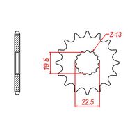 MTX 14 Tooth Front Sprocket for Suzuki GSF400 Bandit 1991-1997