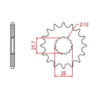 MTX 15 Tooth Front Sprocket for Cagiva Navigator 2000-2005