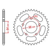 MTX 48 Tooth Rear Sprocket for Honda CTX200A (Bushlander) 2017-2018