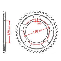 MTX 42 Tooth Rear Sprocket for Suzuki GSXR600 2001