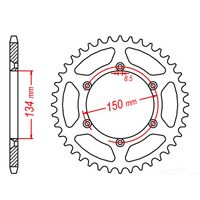 MTX 46 Tooth Rear Sprocket for Suzuki RMZ250 2004-2006