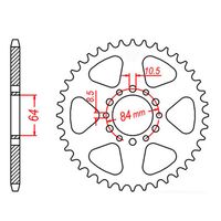 MTX 47 Tooth Rear Sprocket for Suzuki DF200 Trojan 1996-1999