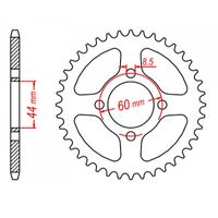 MTX 41 Tooth Rear Sprocket for Yamaha DT80 1977-1979