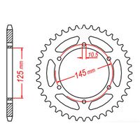 MTX 46 Tooth Rear Sprocket for Yamaha XJ600S SECA II 1992-1996