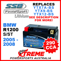 SSB 4-LFP14H-BS BMW R1200 S/ST 2005-2008 Lithium Battery LFP14H-BS