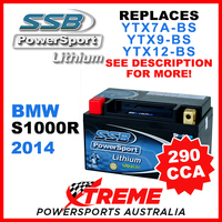 SSB 4-LFP14H-BS BMW S1000R 2014 Lithium Battery LFP14H-BS