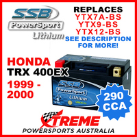 SSB 12V 290 CCA Husqvarna TE410 TE 410 1999-2000 LFP14H-BS Lithium Battery