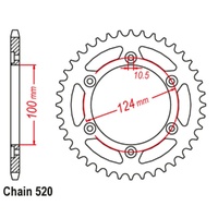 Supersprox 39 Tooth Steel Rear Sprocket for Ducati Monster 900 1999