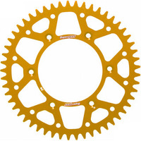 Supersprox 48 Tooth Gold Rear Alloy Sprocket for Kawasaki KLX250S 2009-2022