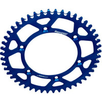 Supersprox 52 Tooth Blue Rear Alloy Sprocket for Suzuki RM85 Small Wheel 2002-2023