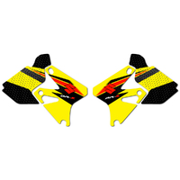 Strike Seats OEM Replica Shroud Graphics for Suzuki DRZ400 2015