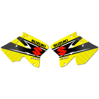 Strike Seats OEM Replica Shroud Graphics for Suzuki RM250 2002