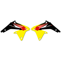 Strike Seats OEM Replica Shroud Graphics for Suzuki RMZ450 2012