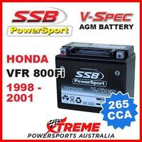 SSB 12V V-SPEC DRY CELL AGM 265 CCA BATTERY HONDA VFR800Fi VFR 800Fi 1998-2001